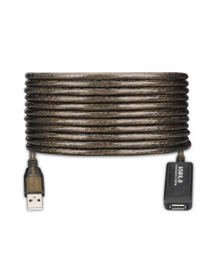 EWENT Cabo Amplificador USB 2.0, Extensão 20m