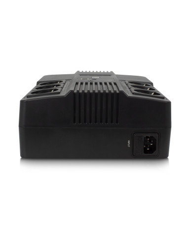 EWENT UPS 700VA Linha Interativa com AVR, 6 x CEE7/3