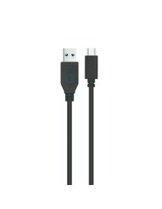 EWENT Cabo USB 3.2 USB-A para USB C, 5Gbps, PD60W, AWG28, 1m
