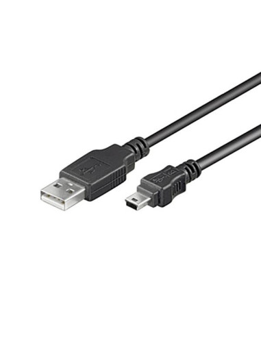 EWENT Cabo USB 2.0 "A" M - Mini "B" M 1.8m