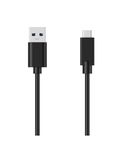EWENT Cabo USB 3.2 USB-A para USB C, 5Gbps, PD60W, AWG24+28, 3.0m