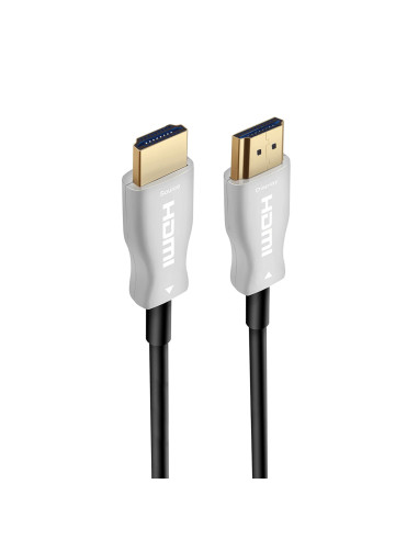 EWENT Cabo ótico híbrido HDMI AOC, UHD 4K, 10m