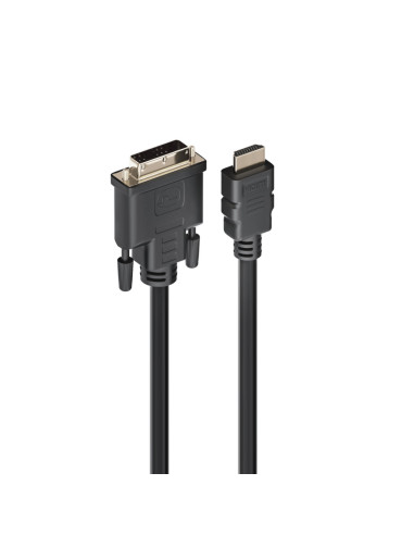 EWENT Cabo Adaptador HDMI, A/M - DVI-D(18+1)M, 3.0m