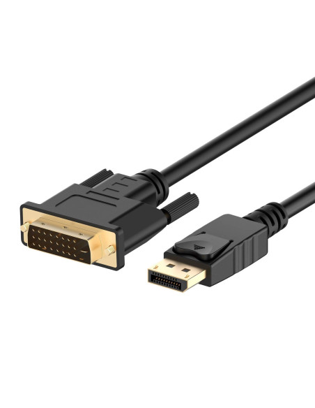 EWENT Cabo Adaptador DisplayPort para DVI-D (24+1) 1.2, gold-plated, 1