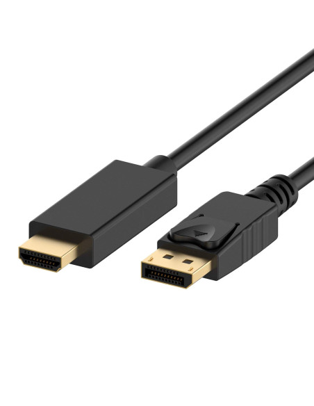 EWENT Cabo DisplayPort v2.1 16k@30Hz / 8k@120Hz, AWG30, 1.0m