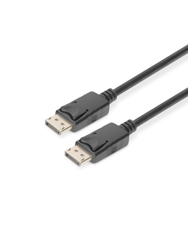EWENT Cabo DisplayPort v1.2, 4k @ 60hZ, A/A AWG28, 3.0m, Full CU, shie