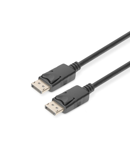 EWENT Cabo DisplayPort v1.2, 4k @ 60hZ, A/A AWG28, 3.0m, Full CU, shie