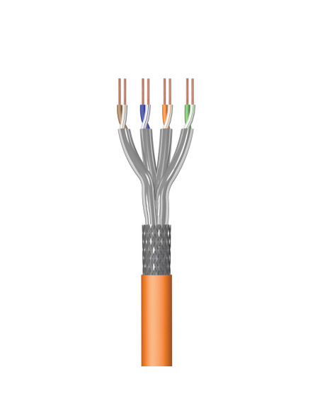 EWENT Bobine de Instalação Cat 7 S/FTP AWG23/1 CU 305mt. CPR Eca Class