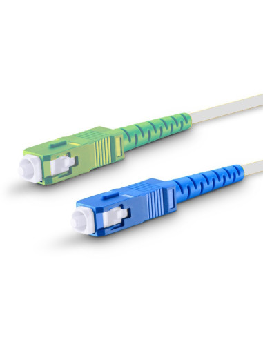 EWENT Cabo de fibra óptica SC/APC para SC/UPC Single Mode G.657A2 Simp
