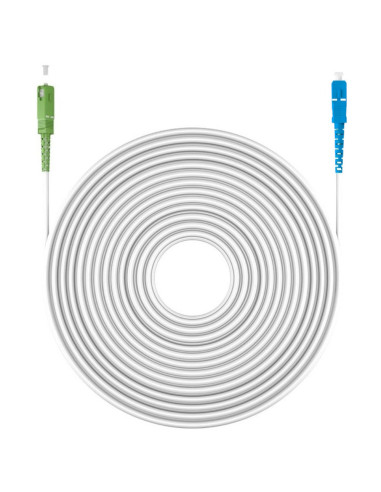 EWENT Cabo de fibra óptica SC/APC para SC/UPC Single Mode G.657A2 Simp