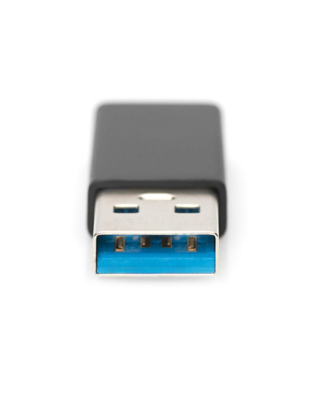EWENT Adaptador USB 3.2, USB A 3.0 para USB C, aluminio
