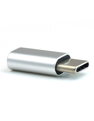 EWENT Adaptador USB 3.2, USB C para USB B Micro, aluminio