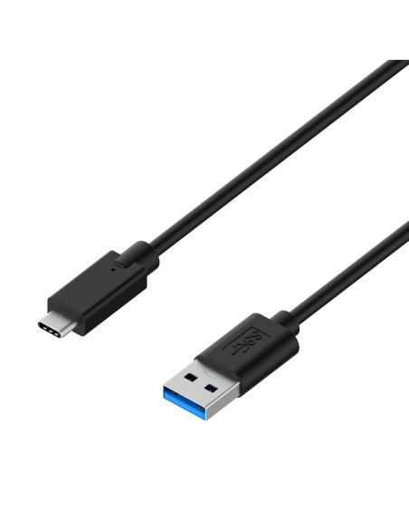 EWENT Cabo USB 3.2 USB-A para USB C, 5Gbps, PD60W, AWG24+28, 1.8m