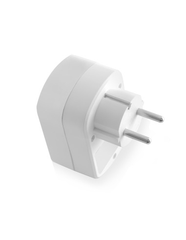 EWENT Carregador USB A 3.4A (17W) com tomada Shuko