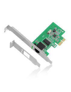 Ewent Placa de rede PCI-E 10/100/1000 Mbps, suporte de baixo perfil in