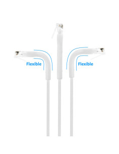 EWENT Cabo Rede Slim CAT.6a U/UTP Ficha Flexível RJ45 AWG32/7, CU, 1m 2
