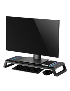 EWENT Suporte dobrável para monitor RGB com gaveta, suporte para smart 2