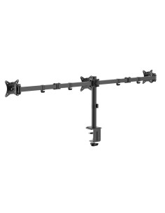 EWENT Suporte Monitor 3 monitores 13-27", Max VESA 100x100 2