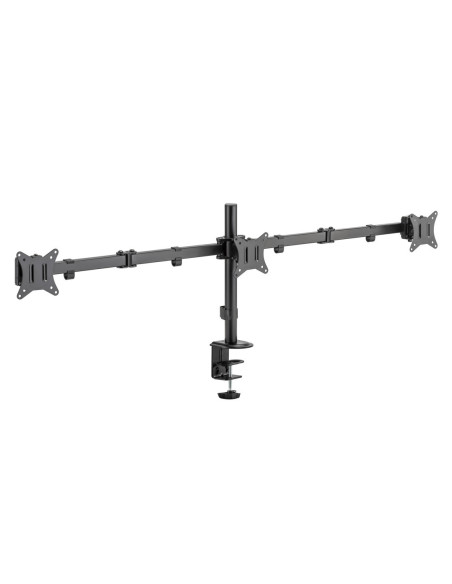 EWENT Suporte Monitor 3 monitores 13-27", Max VESA 100x100
