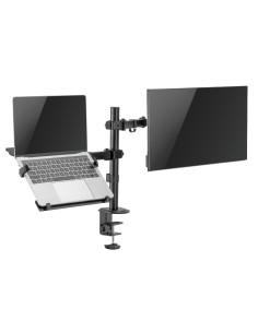 EWENT Monitor mount com Notebook holder For 1 Monitor / 1 Notebook 2