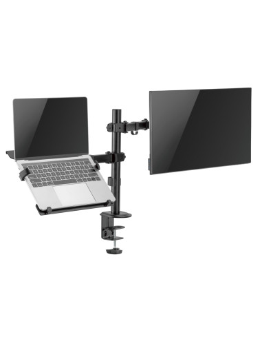 EWENT Monitor mount com Notebook holder For 1 Monitor / 1 Notebook