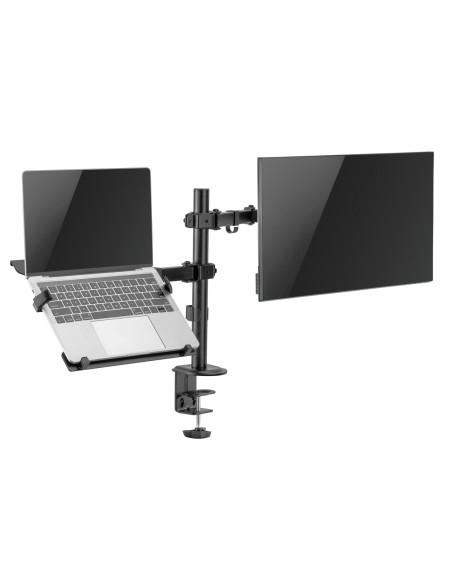 EWENT Monitor mount com Notebook holder For 1 Monitor / 1 Notebook
