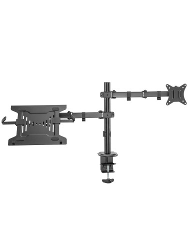 EWENT Monitor mount com Notebook holder For 1 Monitor / 1 Notebook