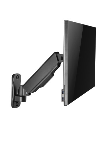 EWENT Suporte Parede para 1 Monitor até 34" com Amortecedor Pneumático