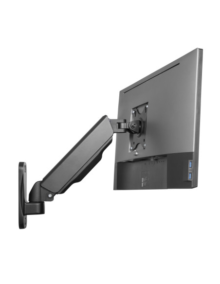 EWENT Suporte Parede para 1 Monitor até 34" com Amortecedor Pneumático