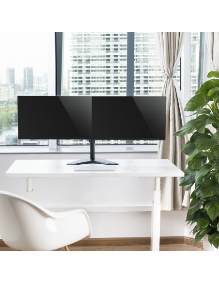 EWENT Suporte Monitor de Mesa 2 Monitores até 32", Max VESA 100x100