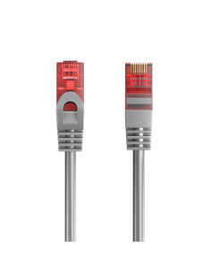 EWENT Cabo de rede Cat.6 U/UTP 1.0m cinza