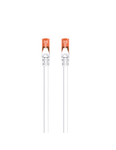 EWENT Cabo de rede Cat.6 U/UTP 0.50m branco