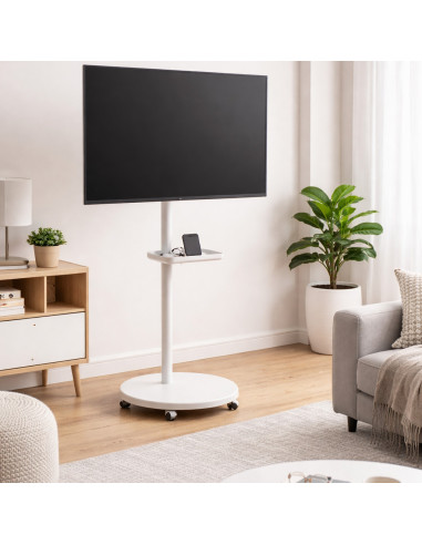 EWENT Suporte Móvel para Monitores e TV´s até 43" e 10Kg, Orientação V