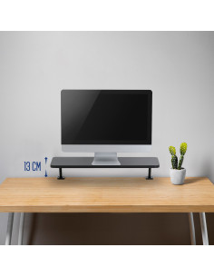 EWENT Prateleira de elevação para monitor com grampos de fixação 2