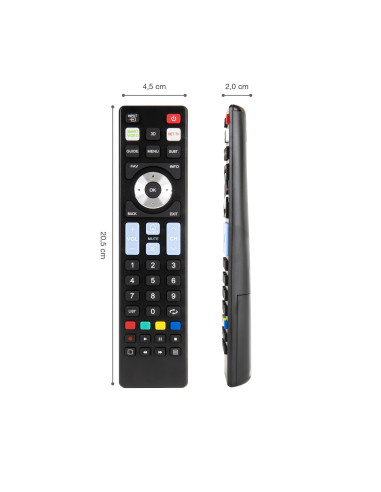EWENT Comando TV para Smart TVs LG, Samsung, Sony, Panasonic, Philips