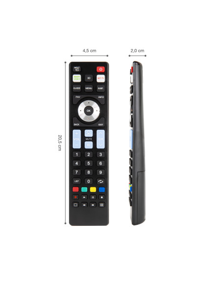 EWENT Comando TV para Smart TVs LG, Samsung, Sony, Panasonic, Philips
