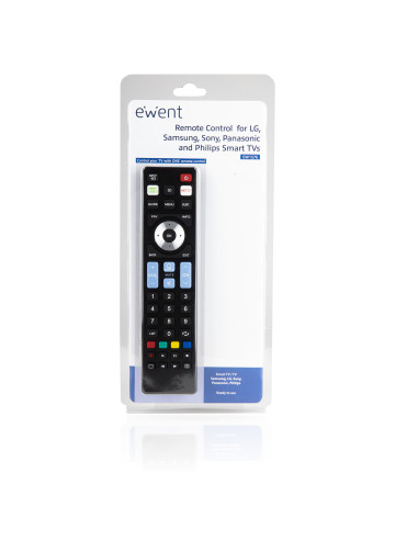 EWENT Comando TV para Smart TVs LG, Samsung, Sony, Panasonic, Philips