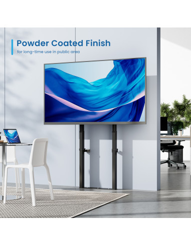 EWENT Suporte TV para Chão/Parede para TVs de 55" a 100", Max VESA 800