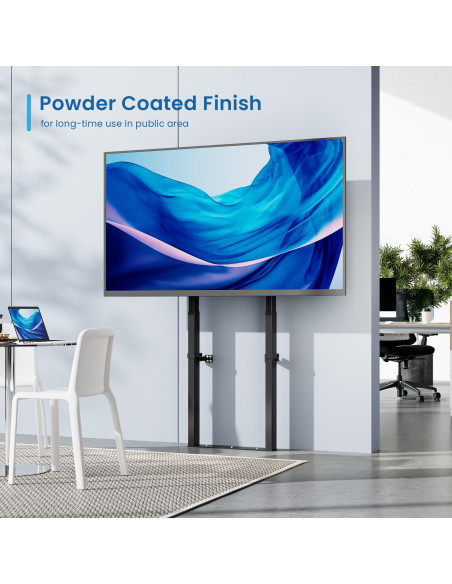 EWENT Suporte TV para Chão/Parede para TVs de 55" a 100", Max VESA 800