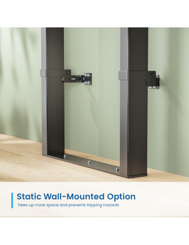 EWENT Suporte TV para Chão/Parede para TVs de 55" a 100", Max VESA 800