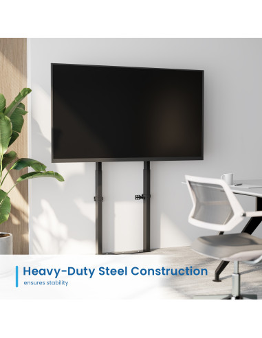 EWENT Suporte TV para Chão/Parede para TVs de 55" a 100", Max VESA 800
