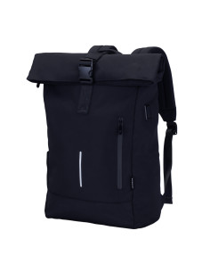 EWENT Mochila Trendy Roll 17.3”. Oxford 900D, Material reciclado rPet
