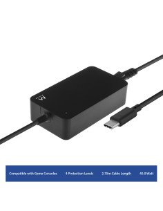 EWENT Carregador USB C 45W para computador portátil com perfis aliment 2
