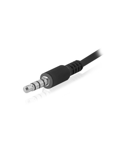 EWENT Headsets com microfone para smartphone e tablet, jack 1x3.5mm, c