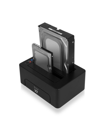 EWENT Dockstation Dupla USB 3.2 Gen 1 para HDD/SSD SATA de 2.5 e 3.5 p