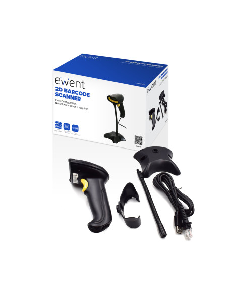 EWENT Leitor Código de Barras USB 2D CCD