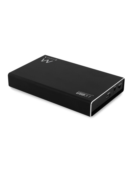 EWENT Caixa Externa para HDD/SSD USB 3.2 Gen 2 USB C de 2.5", cabo USB