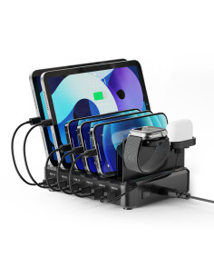 EWENT Estação de Carregamento 6 portas USB, 130W para Portáteis, Table 2