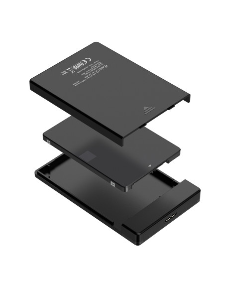 EWENT Caixa Externa para HDD/SSD SATA de 2.5" USB3.2 Gen 1 com montage