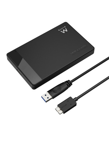 EWENT Caixa Externa para HDD/SSD SATA de 2.5" USB3.2 Gen 1 com montage
